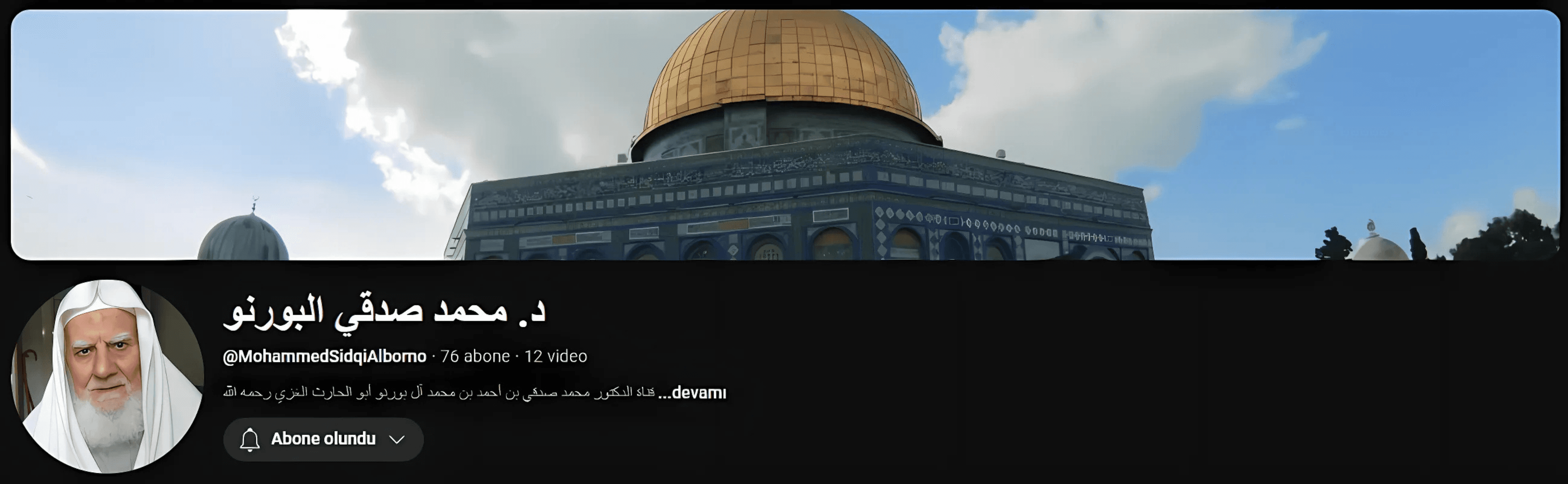 Şeyhin kayıtlı bölümleri